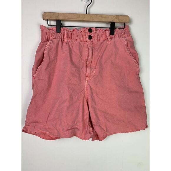 Universal Thread Womens Pink High-Rise Elastic Waist Shorts Size M - Picture 1 of 5